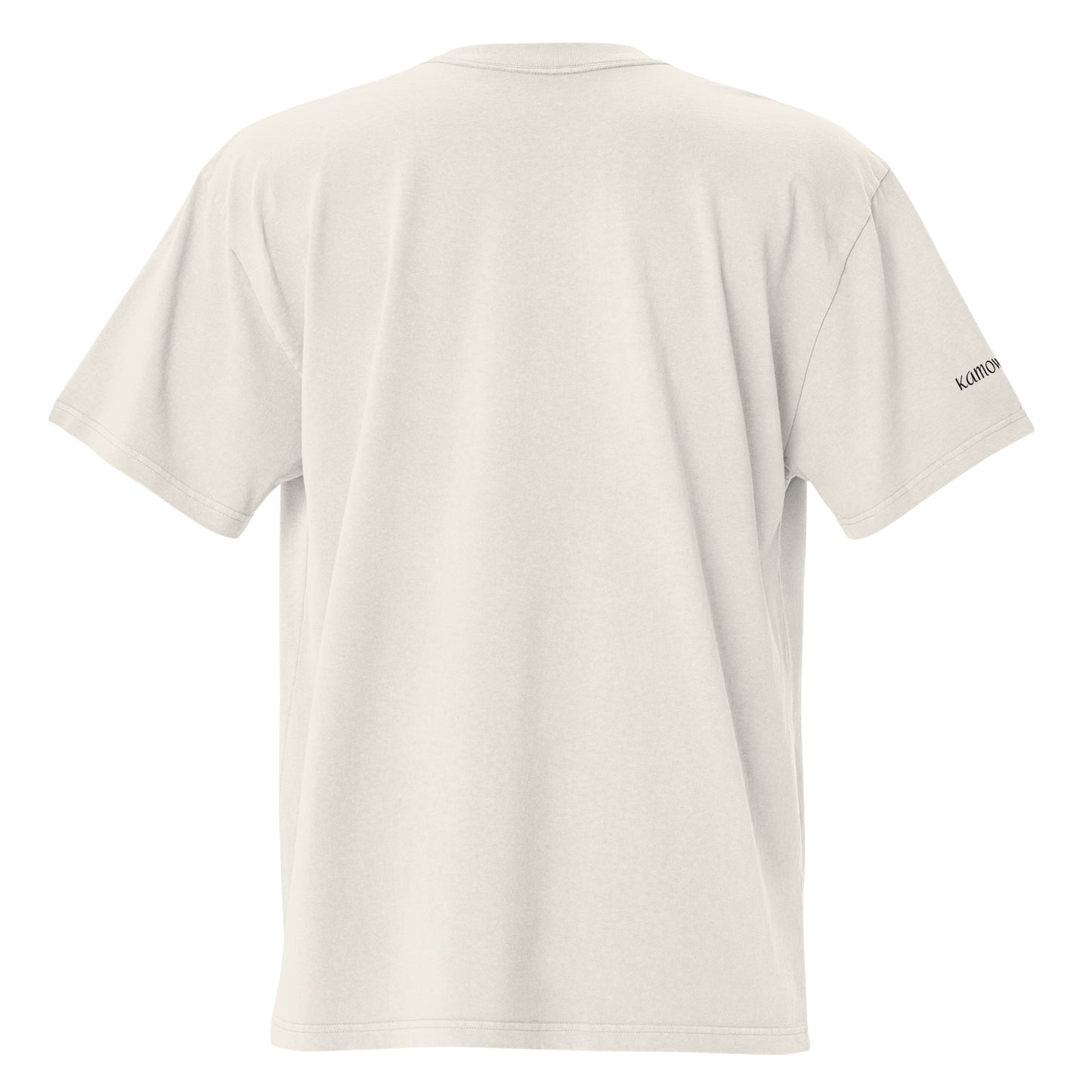 Abstract - Camiseta oversize con efecto desgastado