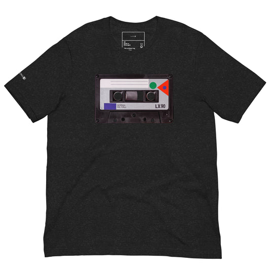 Cassette - Camiseta de manga corta unisex