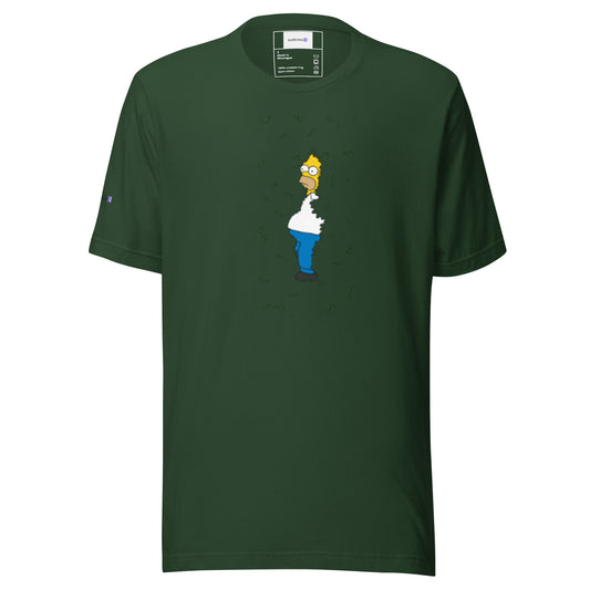 Homer Simpson - Camiseta de manga corta unisex